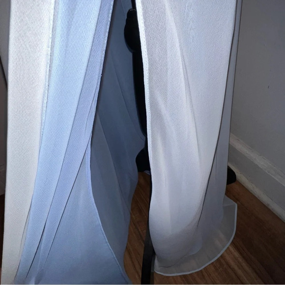 Blushe Impressions, 14 sleeveless, spaghetti string 3 layer chiffon flowing maxi - Picture 8 of 11